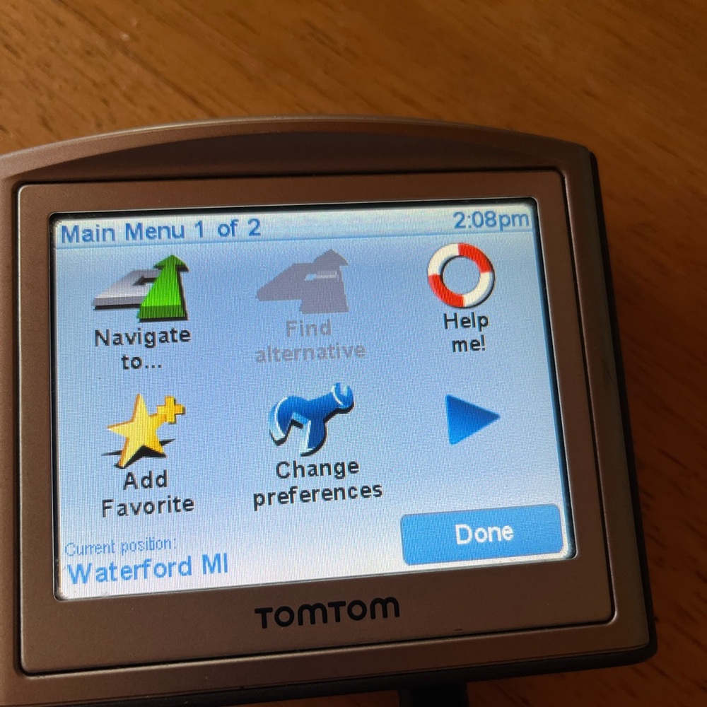 Tom Tom GPS